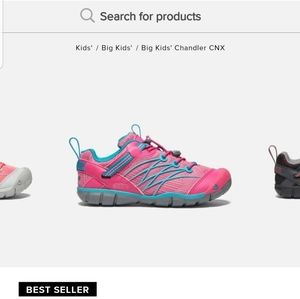 Keen Toddler Hiking sneakers sz 9